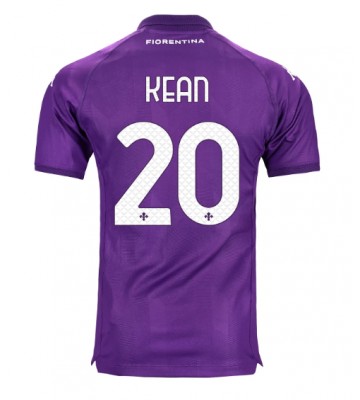 Fiorentina Moise Kean #20 Primera Equipación 2024-25 Manga Corta